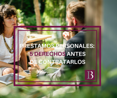 Contratar préstamo personal información previa